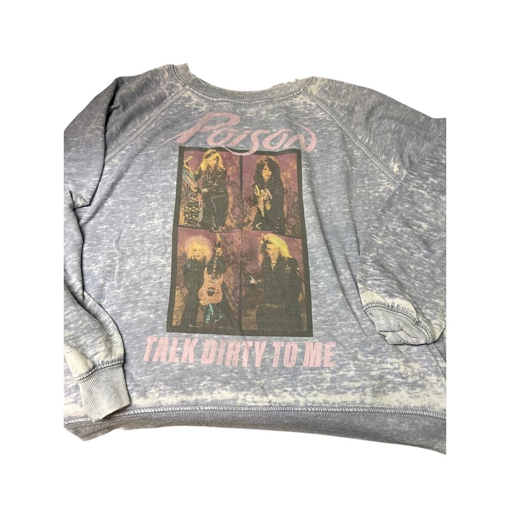 “POISON” TALK DIRTY TO ME, concert shirt- MEDIUM